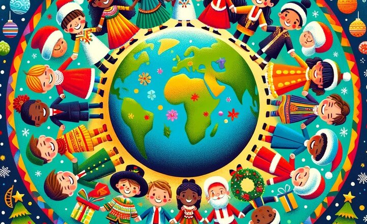 Image of Crowland's 'Christmas Around The World' Performance